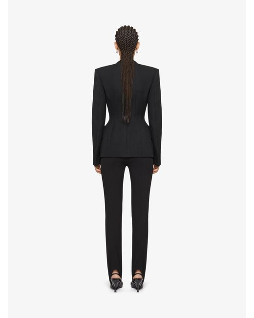 Pantaloni fuseaux in serge di Givenchy in Black