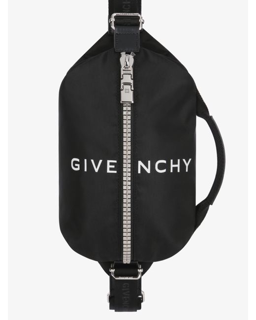 Marsupio G-Zip in nylon di Givenchy in White da Uomo