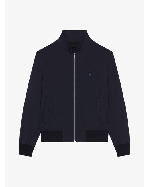 Givenchy Blue Harrington Jacket for men