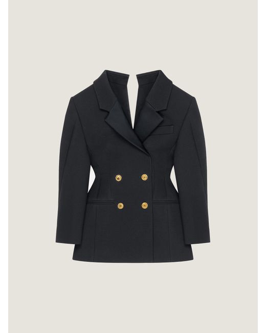 Givenchy Black Back-To-Front Jacket