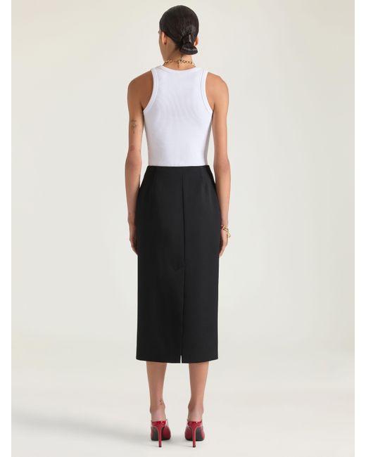 Givenchy White Slim Fit Tank Top