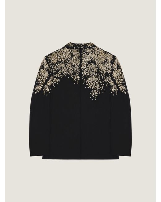 Givenchy Black Single-Breasted Regular Jacket for men