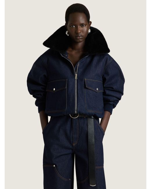 Givenchy Blue Blouson