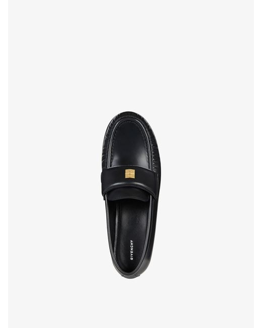 Givenchy White 4G Loafers