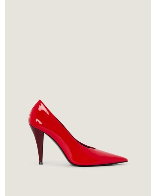 Givenchy Red Pointy Pumps