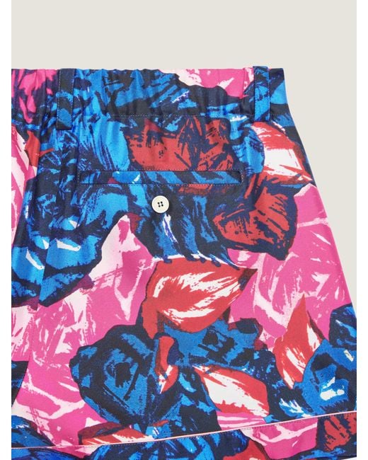 Givenchy Blue Pyjama Shorts