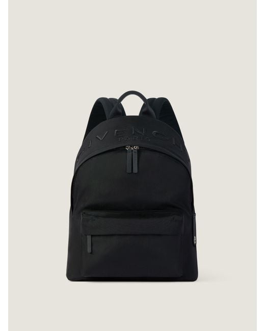 Givenchy Black Cargo Backpack for men