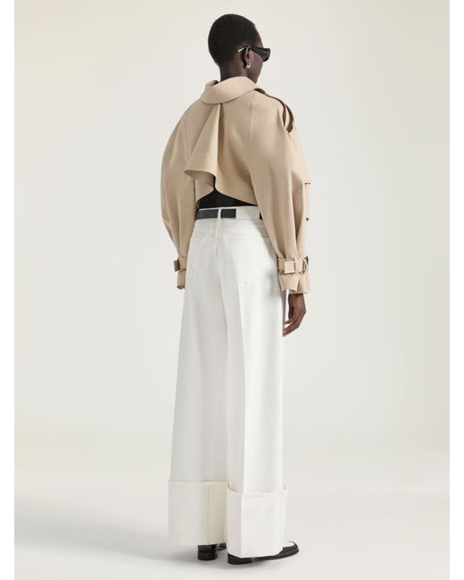 Givenchy Natural Cropped Trench