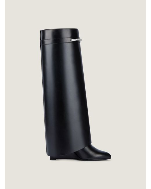 Givenchy Blue Shark Pinch Boots