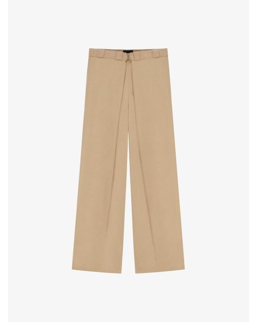 Givenchy Natural Extra Wide Chino Pants for men