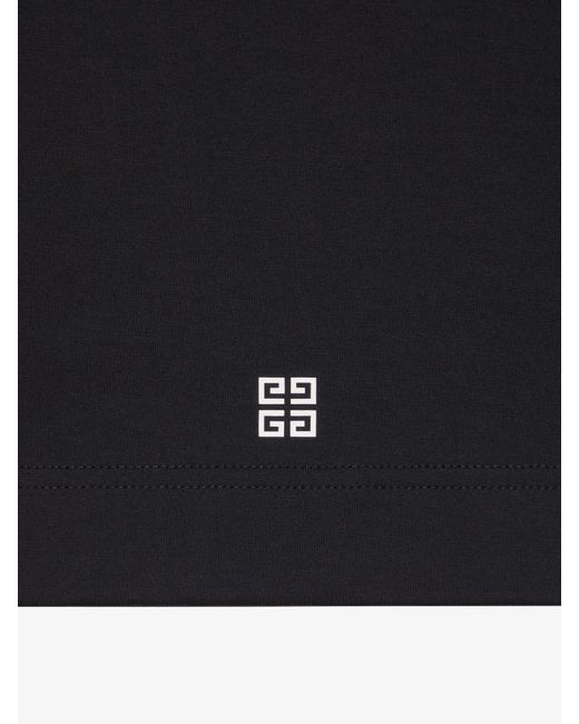 Givenchy Black 4G Stars Slim Fit T-Shirt for men
