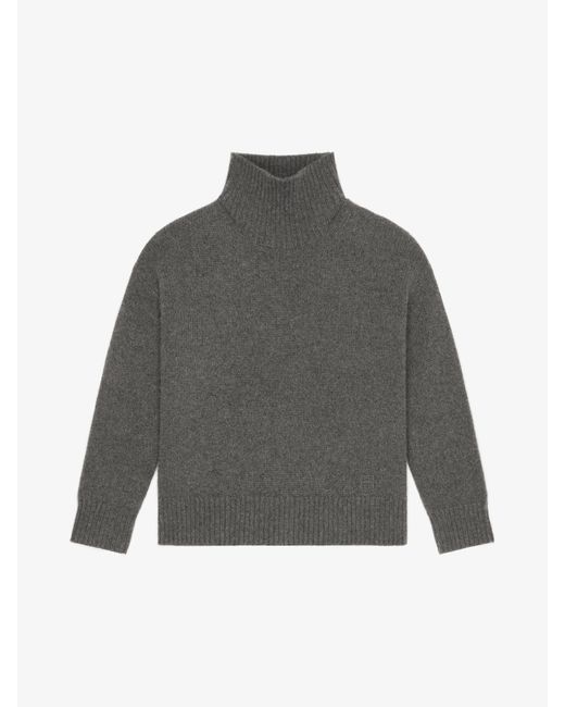 Givenchy Gray Turtleneck Sweater