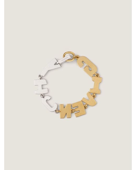 Givenchy White Letters Bracelet