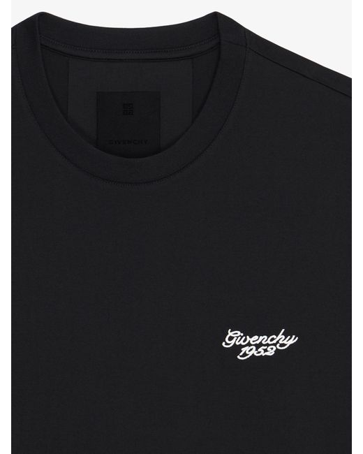 Givenchy Black 1952 Slim Fit T-Shirt for men