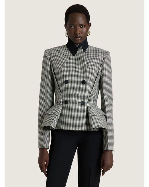 Givenchy Gray Pinch Double-Breasted Jacket