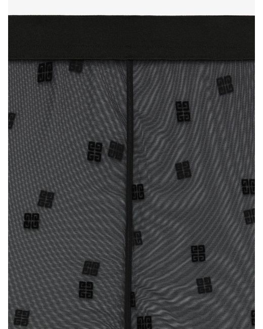 Givenchy Gray Transparent 4G Leggings