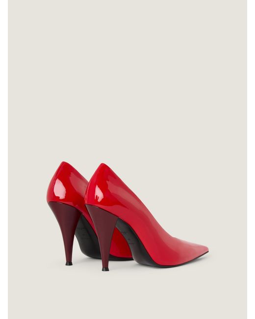 Givenchy Red Pointy Pumps