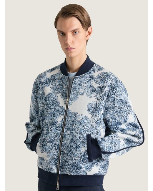 Givenchy Blue Couture Seam Blouson for men