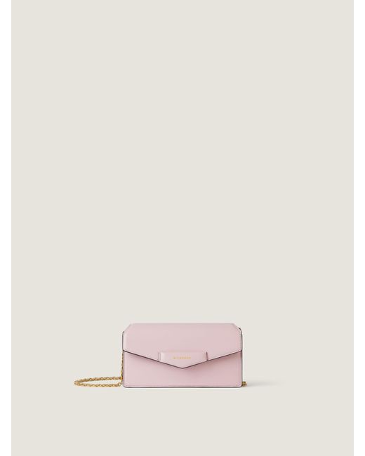 Givenchy Pink Antigona Wallet On Chain