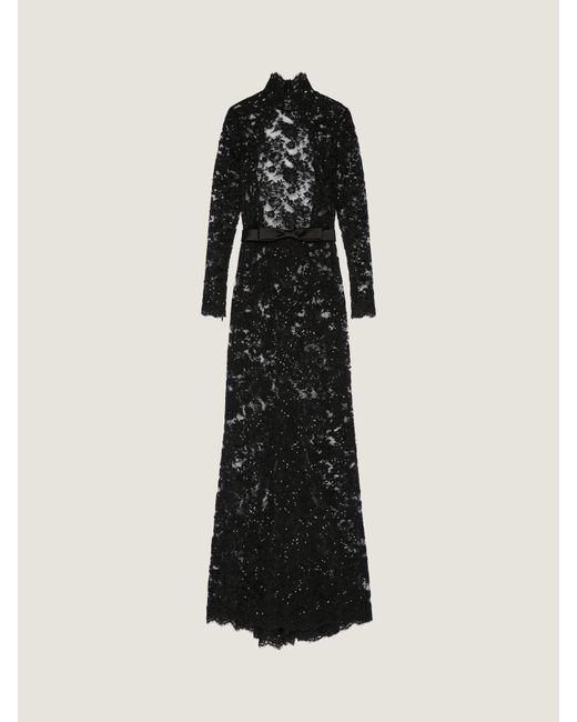 Givenchy Black Long Evening Dress