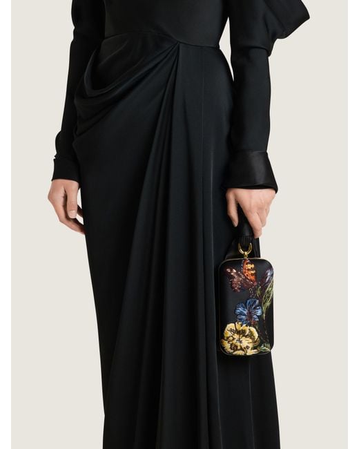 Givenchy Black Draped Dress
