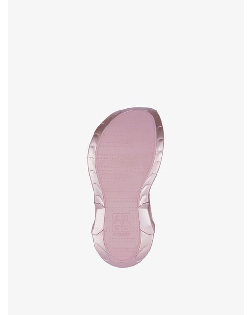 Givenchy Pink Marshmallow Wedge Sandals