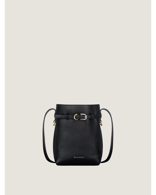 Givenchy Black Voyou Phone Pouch