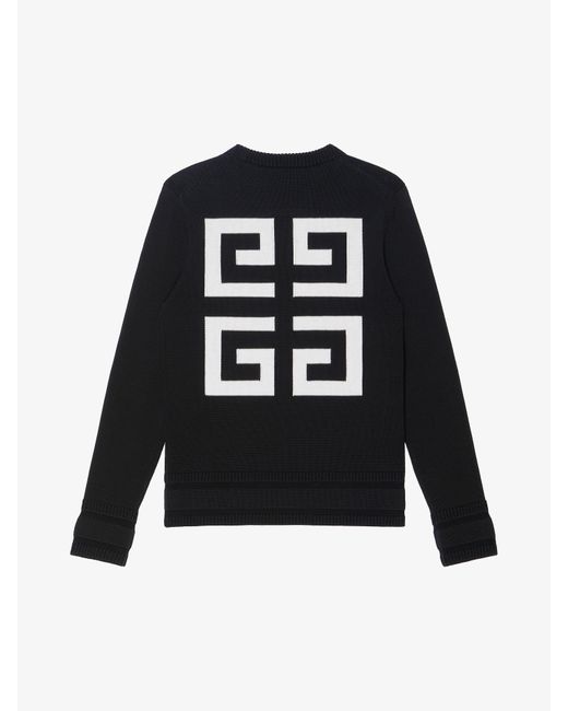 Pullover 4G in maglia di Givenchy in Black da Uomo