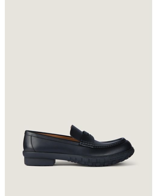 Givenchy Blue Echo Loafers for men