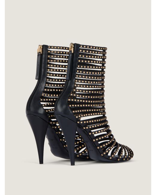 Givenchy Black 95 Embellished Leather Ankle Boots
