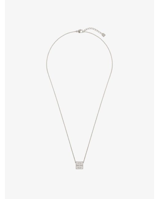 Givenchy White 4G Necklace