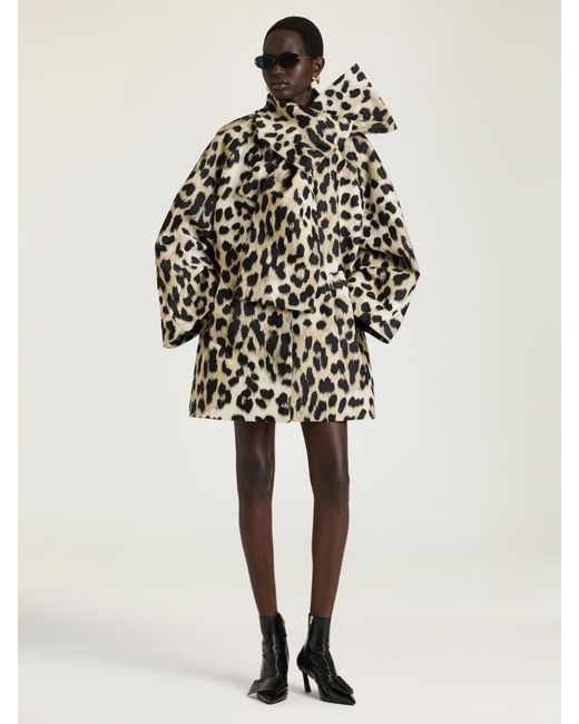 Givenchy White Cocoon Coat