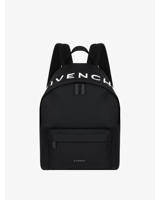 Givenchy Black Essential U Backpack for men
