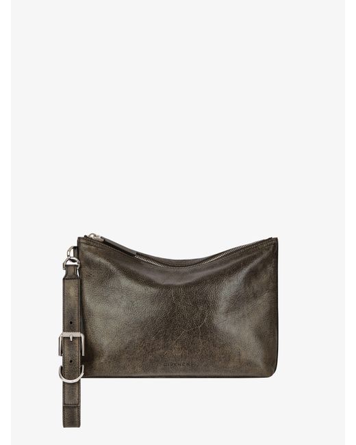 Givenchy Gray Voyou Pouch for men
