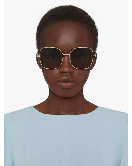 Givenchy White Gv Speed Sunglasses