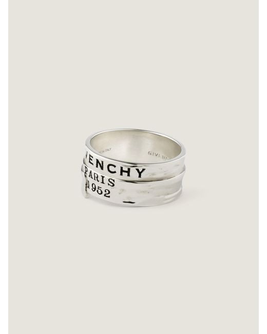 Givenchy Natural Tape Ring for men