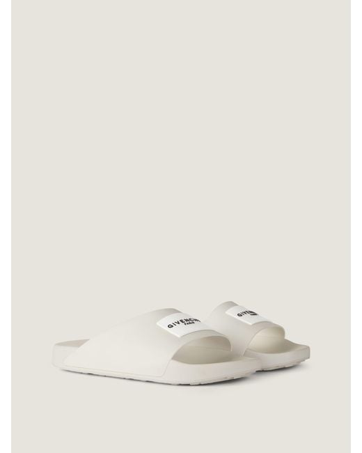 Givenchy Natural Label Slide Mules for men