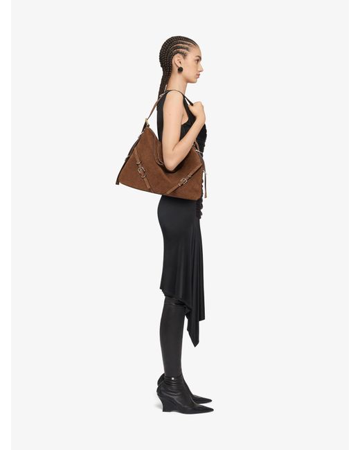 Givenchy Brown Medium Voyou Bag