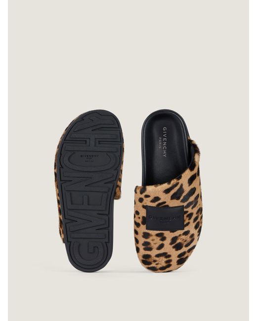 Givenchy Multicolor Label Flat Mules