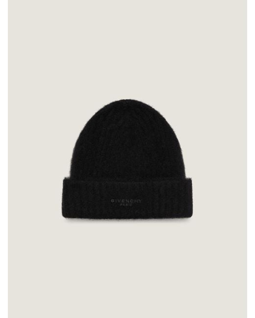 Givenchy Black Paris Beanie