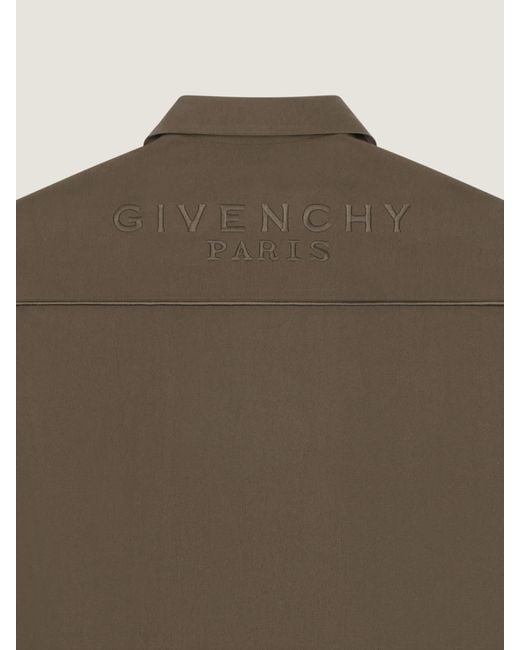 Givenchy Multicolor Couture Seam Zipped Shirt for men