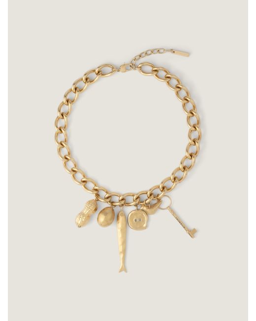 Collier Lucky Charms en métal Givenchy en coloris Natural