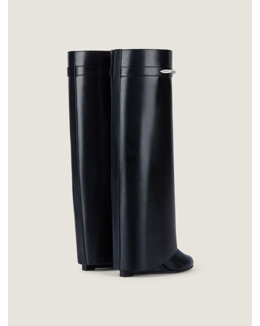 Givenchy Blue Shark Pinch Boots
