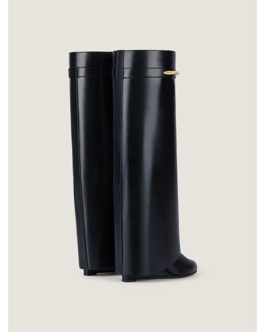 Givenchy Blue Shark Pinch Boots