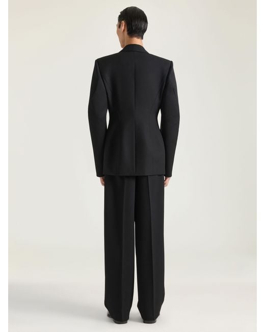 Givenchy Black Single-Breasted Form Fit Jacket for men