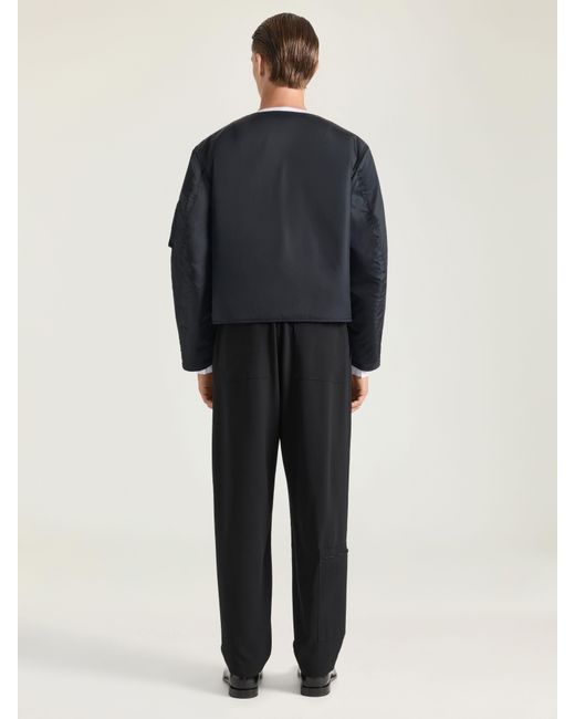 Givenchy Black Embellished Couture Seam Bomber for men