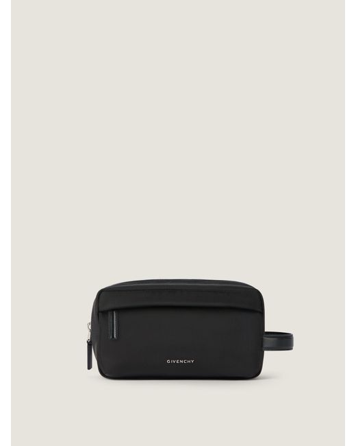 Givenchy Black U Backpack Toilet Pouch for men