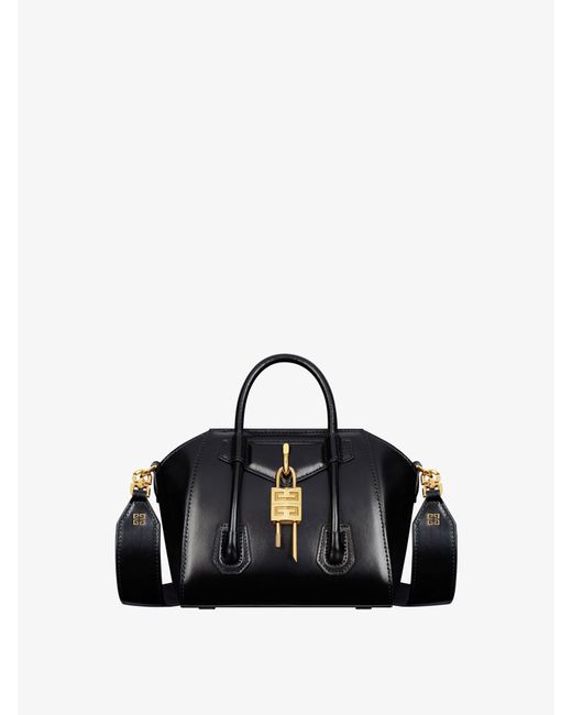 Givenchy Black Antigona Toy Lock Bag