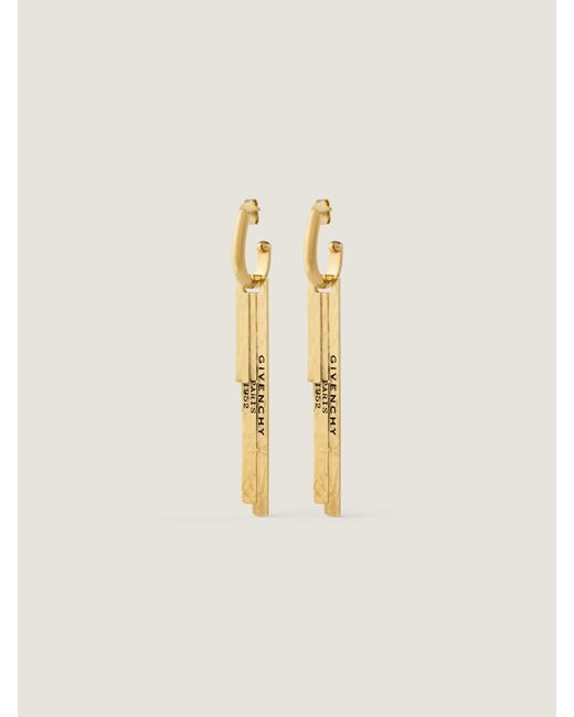 Givenchy Natural Tape Earrings