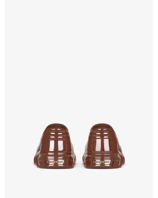 Sandales compensées Marshmallow en gomme Givenchy en coloris Brown